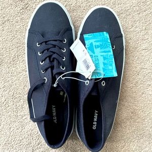 Navy Blue Old Navy Canvas Shoes - NWT!